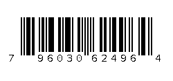 796030624964 Barcode