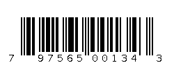 797565001343 Barcode