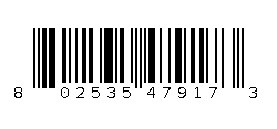 802535479173 Barcode
