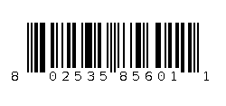 802535856011 Barcode
