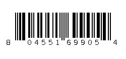804551699054 Barcode