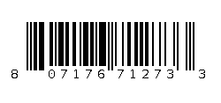 807176712733 Barcode