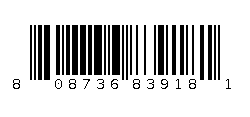 808736839181 Barcode