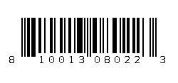 810013080223 Barcode