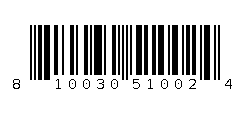 810030510024 Barcode