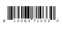 810063710330 Barcode