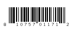 810757011712 Barcode