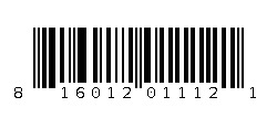 816012011121 Barcode