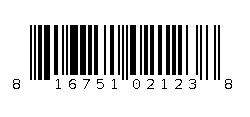 816751021238 Barcode
