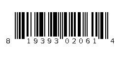 819393020614 Barcode