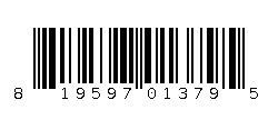 819597013795 Barcode