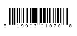 819903010708 Barcode