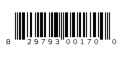 829793001700 Barcode
