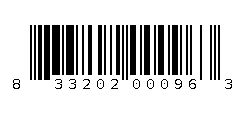 833202000963 Barcode