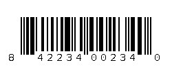 842234002340 Barcode