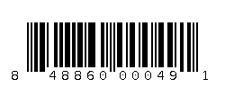 848860000491 Barcode