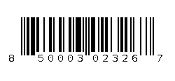 850003023267 Barcode