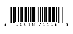 850018711586 Barcode