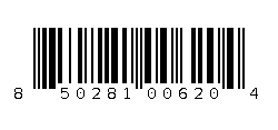 850281006204 Barcode
