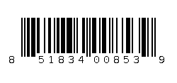 851834008539 Barcode