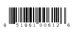 851861006126 Barcode