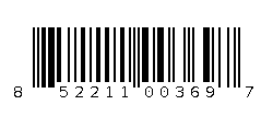 852211003697 Barcode
