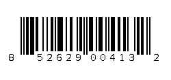 852629004132 Barcode