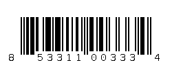 853311003334 Barcode