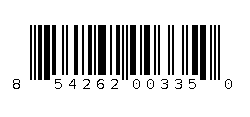 854262003350 Barcode