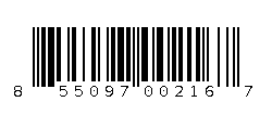 855097002167 Barcode
