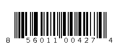 856011004274 Barcode
