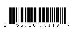 856036001197 Barcode