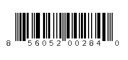 856052002840 Barcode