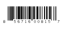 856716008157 Barcode