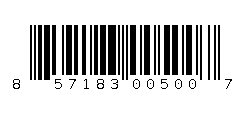 857183005007 Barcode