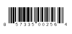 857335002564 Barcode