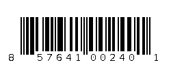 857641002401 Barcode