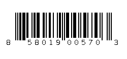 858019005703 Barcode