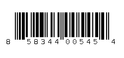 858344005454 Barcode