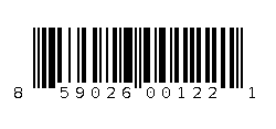 859026001221 Barcode