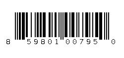 859801007950 Barcode