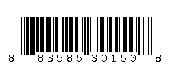 883585301508 Barcode