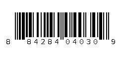 884284040309 Barcode