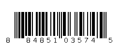 884851035745 Barcode