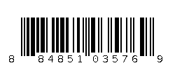 884851035769 Barcode