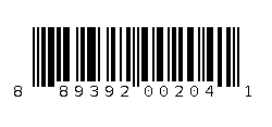 889392002041 Barcode