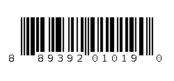 889392010190 Barcode