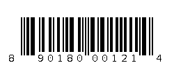 890180001214 Barcode