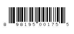898195001755 Barcode