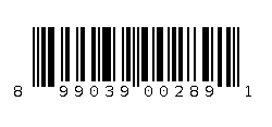 899039002891 Barcode